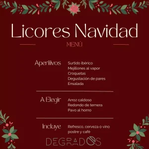 Licores navideños
