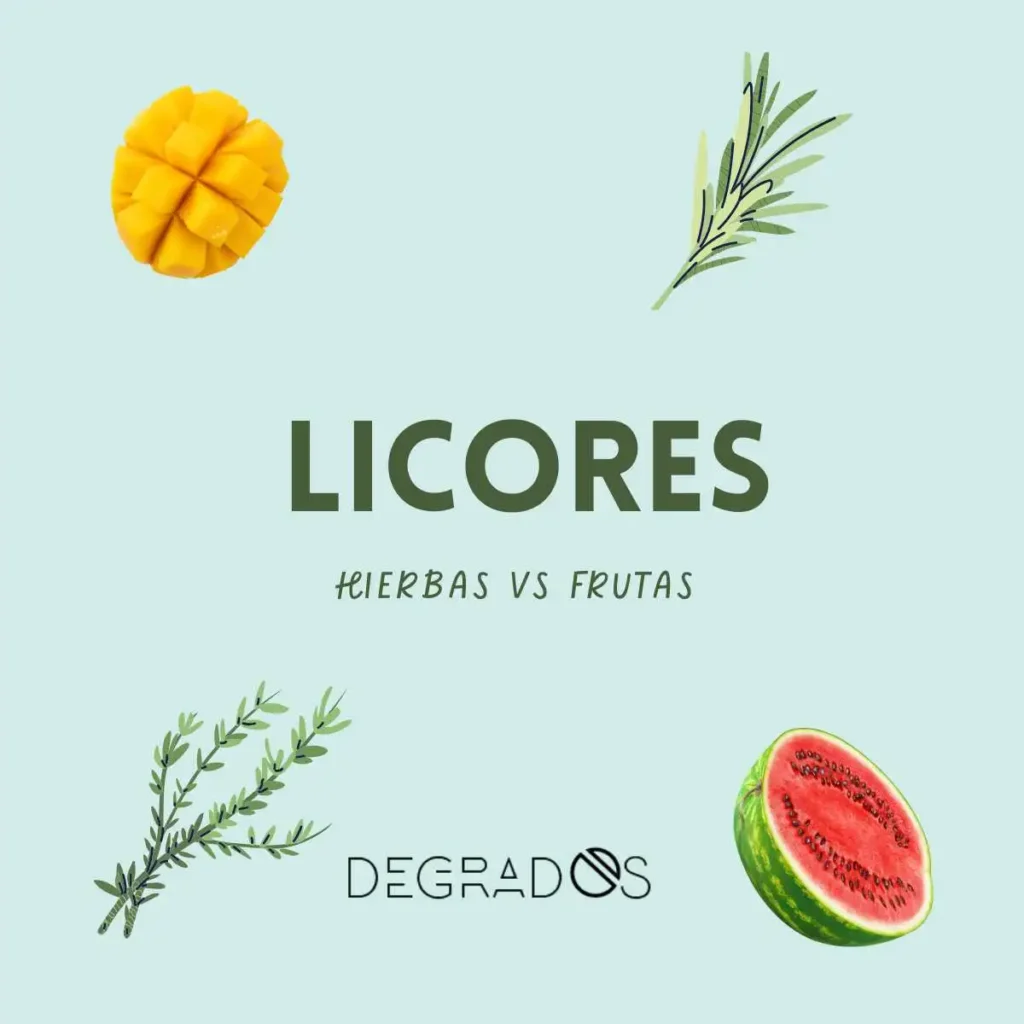 Licores de frutas y hierbas